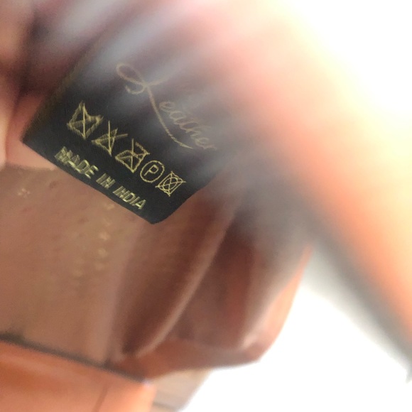 Brand new leather jacket. Color Cognac or Hickory . 100% real Lambskin leather - Picture 10 of 14